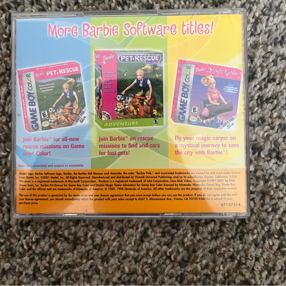 Barbie Team Gymnastics CD ROM - Picture 2 of 4